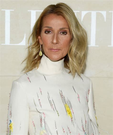 celine bob|Celine Dion Cut Her Hair Into a Bob — Photos .